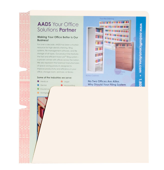 Chart Divider, Pocket Divider, Manila Divider, Self Adhesive Div